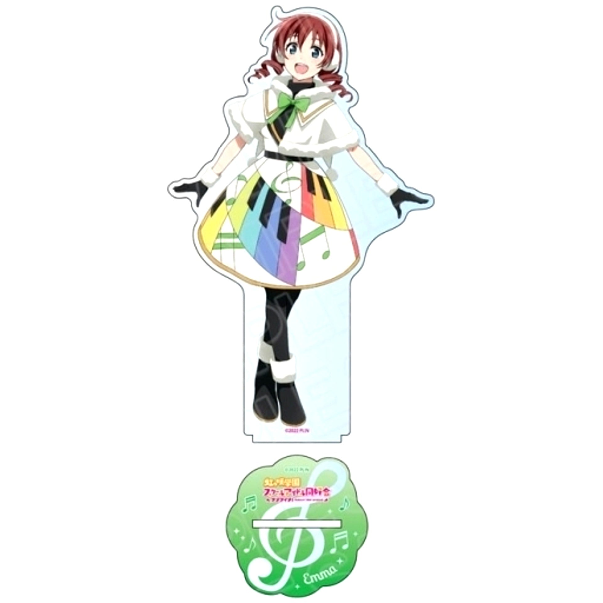 Emma Verde Colorful Dreams! Colorful Smiles! ver Big Acrylic Stand Love Live! Nijigasaki High School Idol Club [USED]
