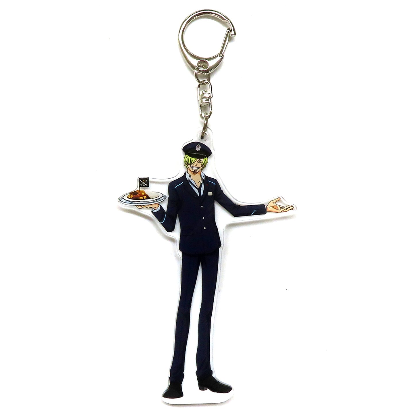 Sanji One Piece x Keikyu Ensen Acrylic Keychain [USED]