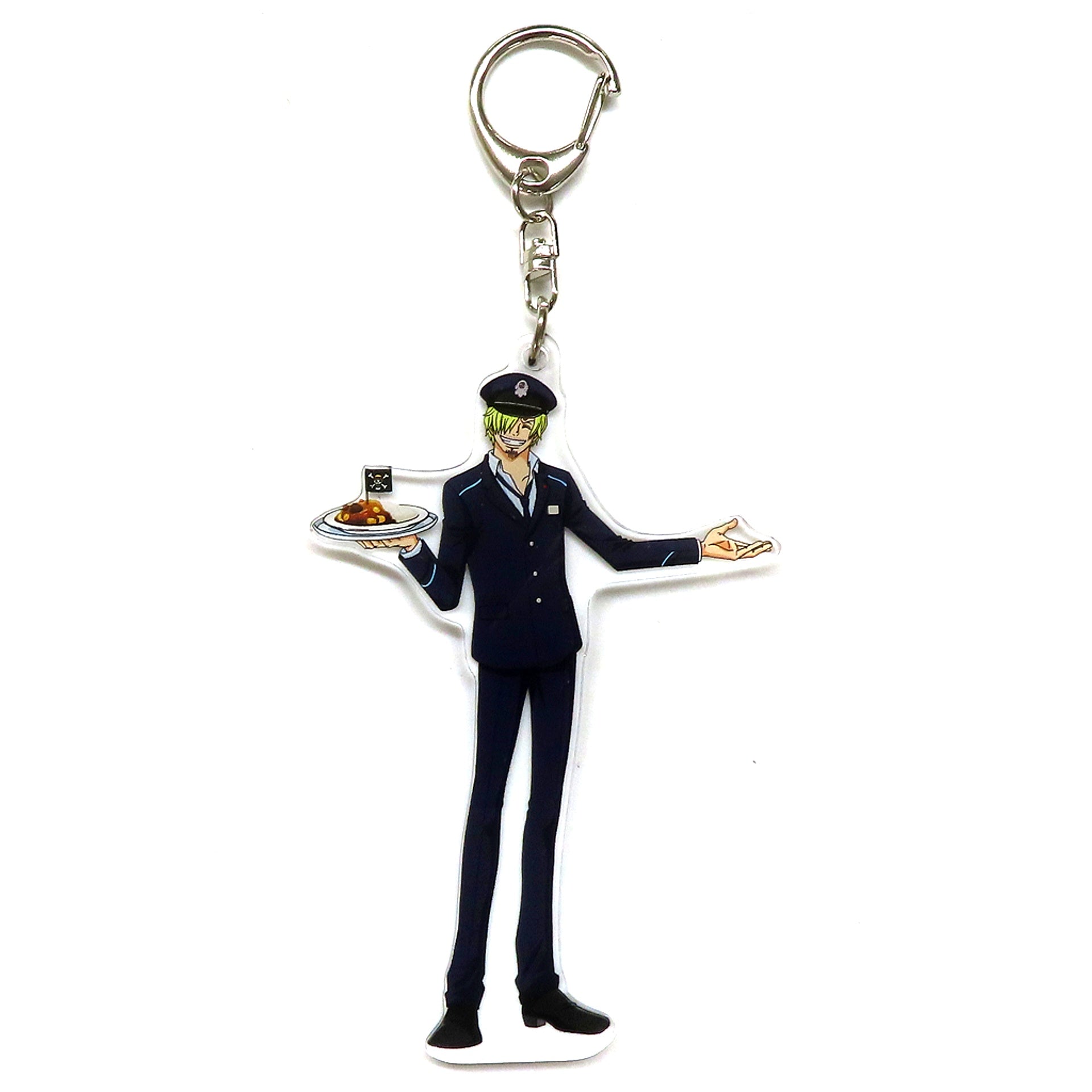 Sanji One Piece x Keikyu Ensen Acrylic Keychain [USED]
