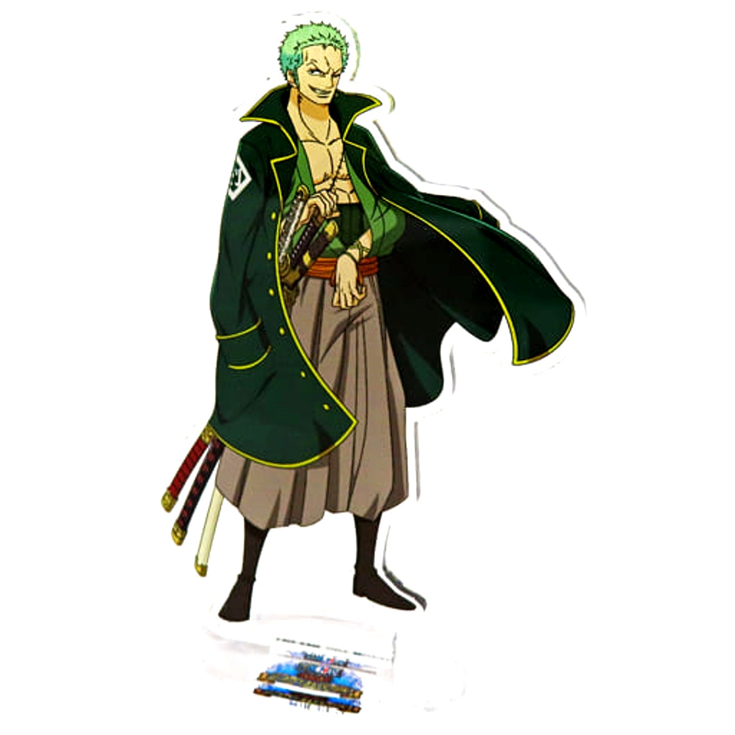 Roronoa Zoro One Piece Umihotaru x One Piece Luxury Cruise Ship Sea Firefly Adventure Acrylic Stand [USED]