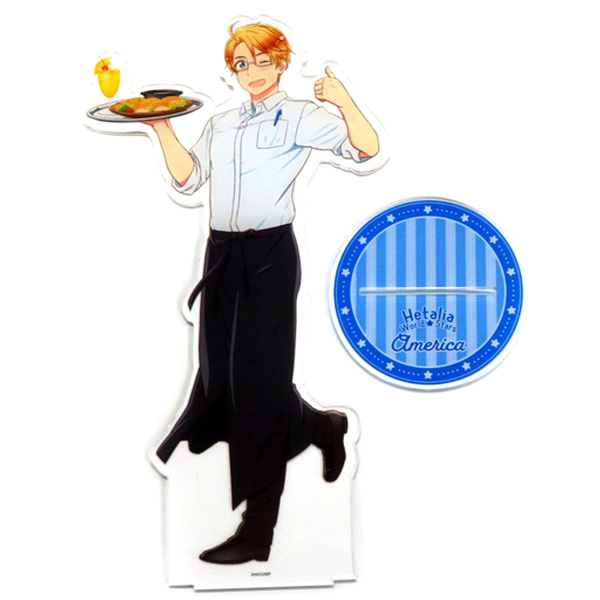 America Hetalia World Stars x SMILE BASE CAFE Made to Order Limited Extra Large Acrylic Stand [USED]