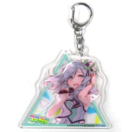 Hatsune Miku: Colorful Stage! Shizuku Hinomori Acrylic Keychain animate Limited Bonus for Purchasing the First Press Limited Edition with Goods of MORE MORE JUMP! SEKAI ALBUM Vol. 1 CD Keychains [USED]