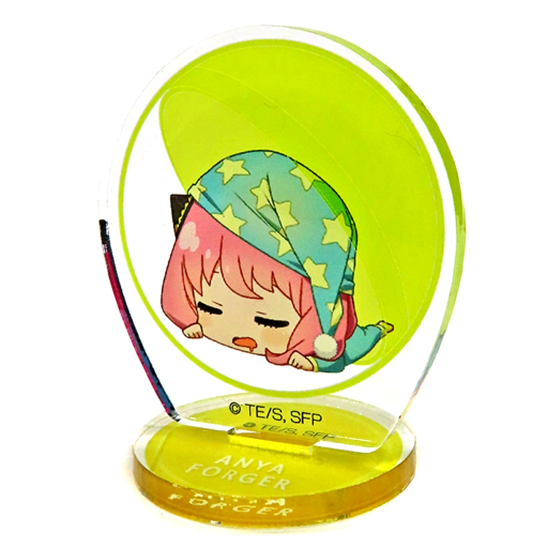 Anya Forger Sleeping SPY x FAMILY Acrylic Stand Puchitto Collection Capsule [USED]