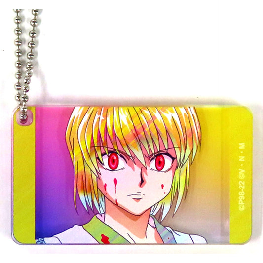 Kurapika HUNTER x HUNTER Trading Ani-Art clear label Square Acrylic Keychain Ver.A [USED]