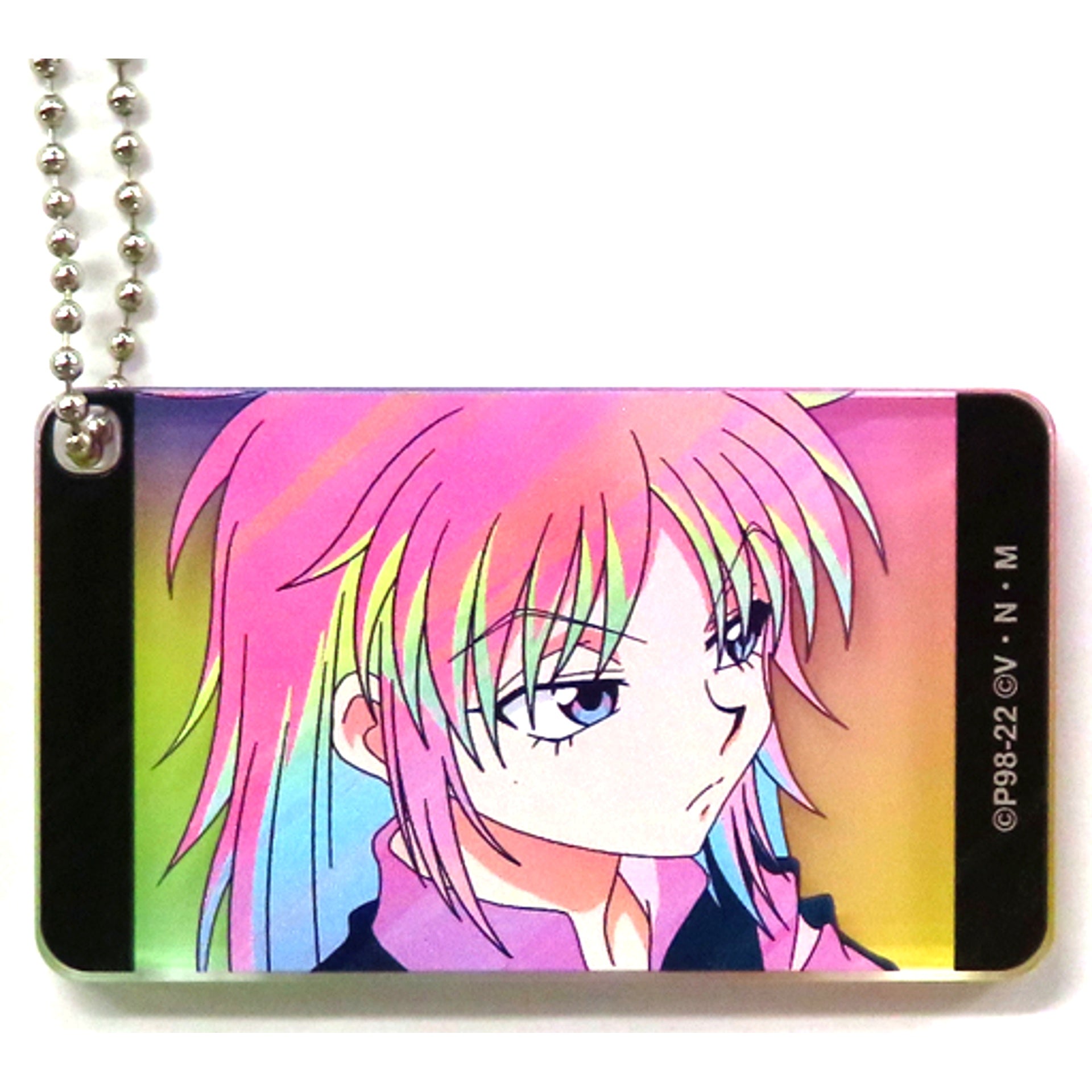 Machi Komacine HUNTER x HUNTER Trading Ani-Art clear label Square Acrylic Keychain Ver.B [USED]