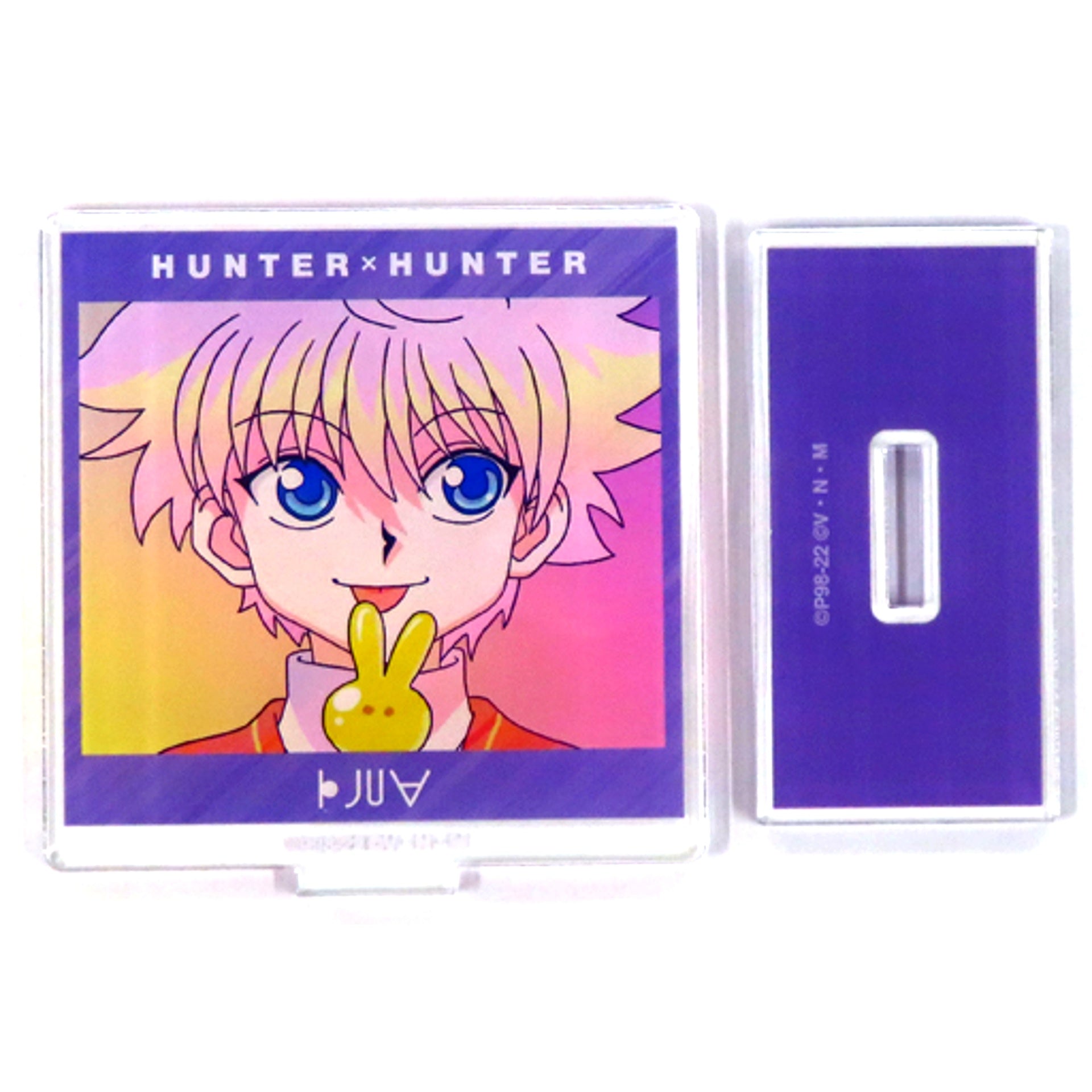 Killua Zoldyck Ver.A Trading Ani-Art Clear Label Acrylic Stand Hunter x Hunter [USED]