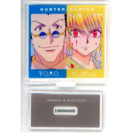 Kurapika, Leorio Paradinight Hunter x Hunter Trading Ani-Art Clear Label Acrylic Stand Ver. A Purchase Bonus [USED]