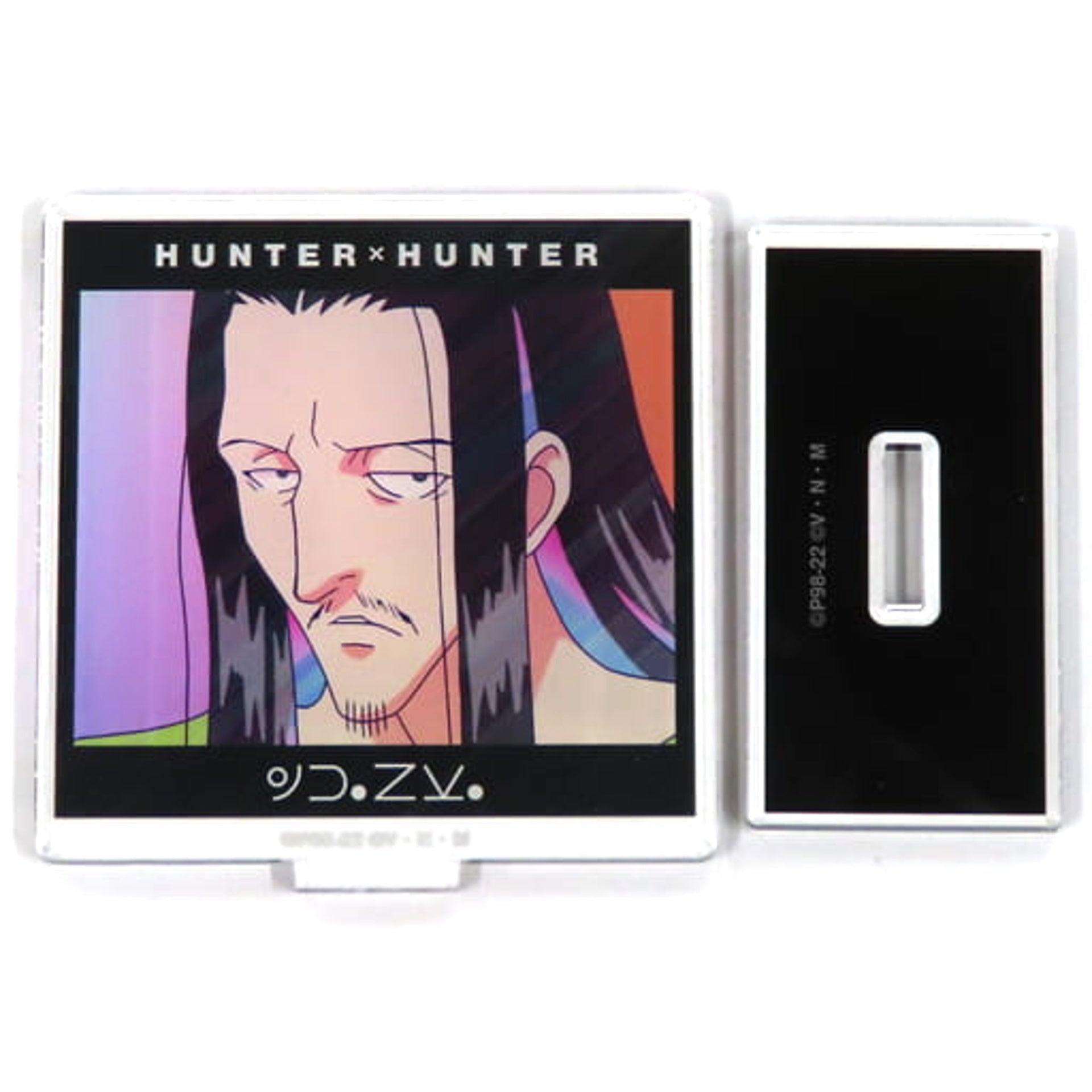 HUNTER x HUNTER Nobunaga Hazama Trading Ani-Art clear label Acrylic Stand ver. B Acrylic Stands [USED]