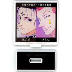 Chrollo & Hisoka Hunter x Hunter Trading Ani-Art clear label Acrylic Stand Ver.B Animate BOX Purchase Bonus [USED]