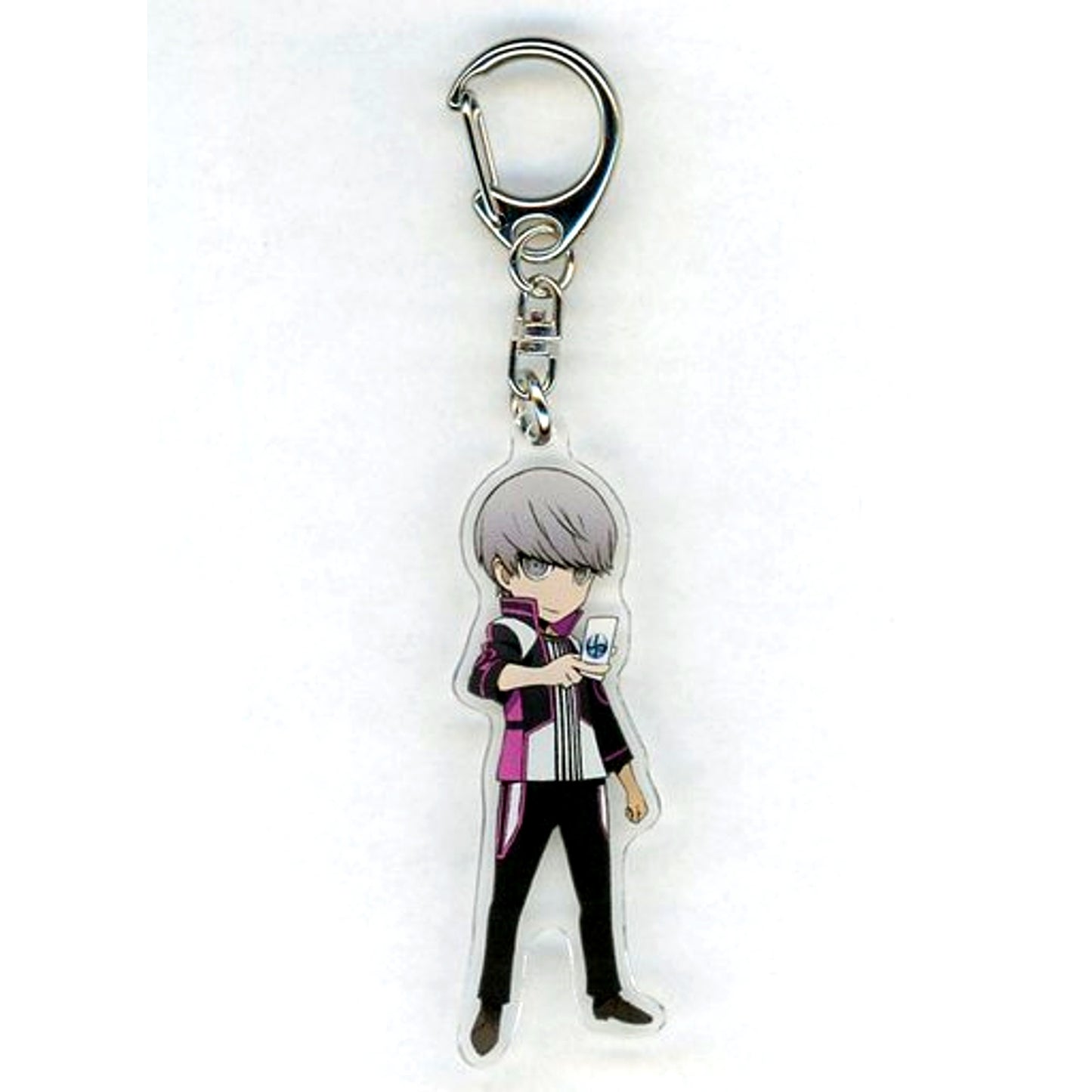 P4 Male Protagonist Persona Series x Tokyo Joypolis Acrylic Keychain TOKYO JOYPOLIS PERSONA Quest Persona Q [USED]