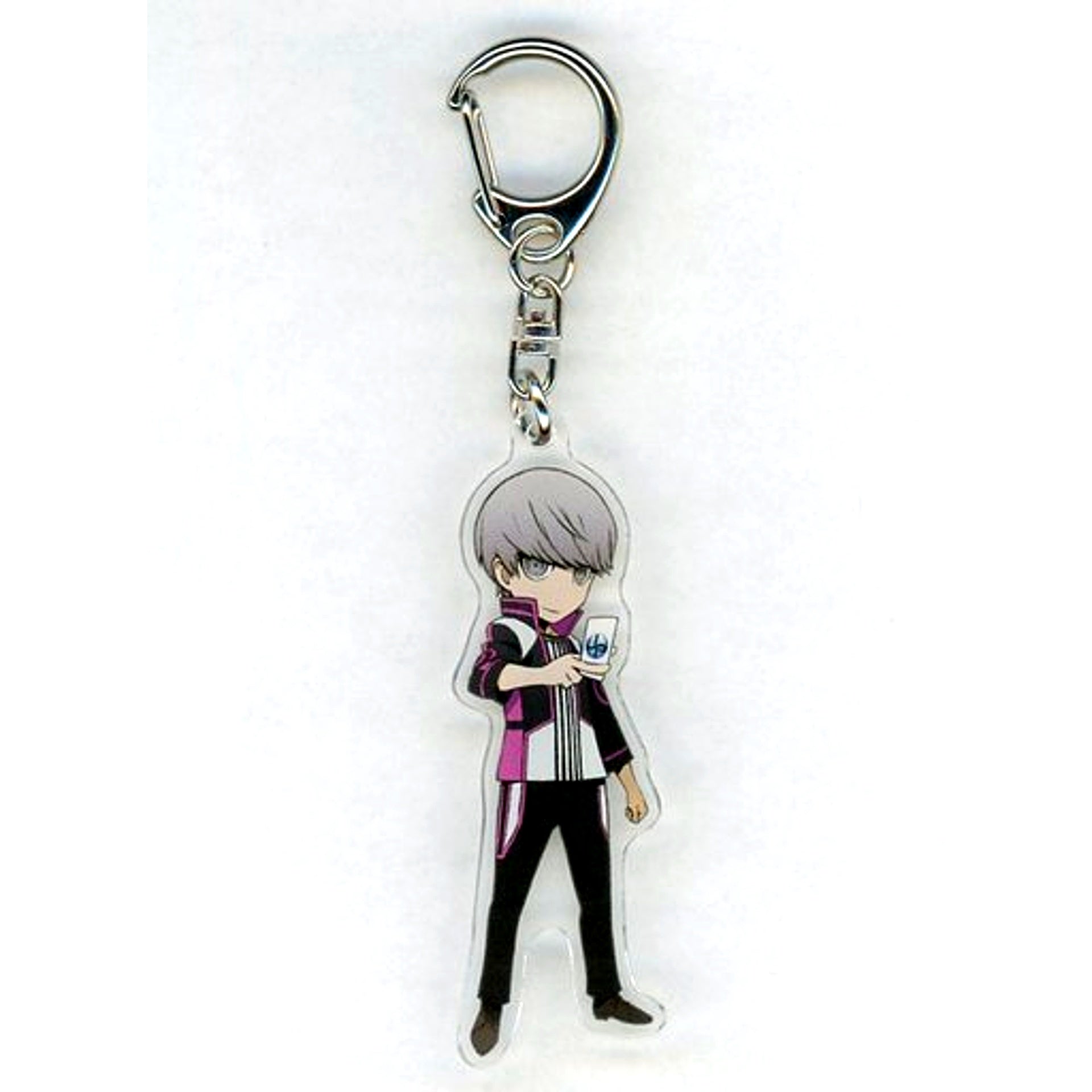 P4 Male Protagonist Persona Series x Tokyo Joypolis Acrylic Keychain TOKYO JOYPOLIS PERSONA Quest Persona Q [USED]
