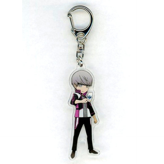 P4 Male Protagonist Persona Series x Tokyo Joypolis Acrylic Keychain TOKYO JOYPOLIS PERSONA Quest Persona Q [USED]