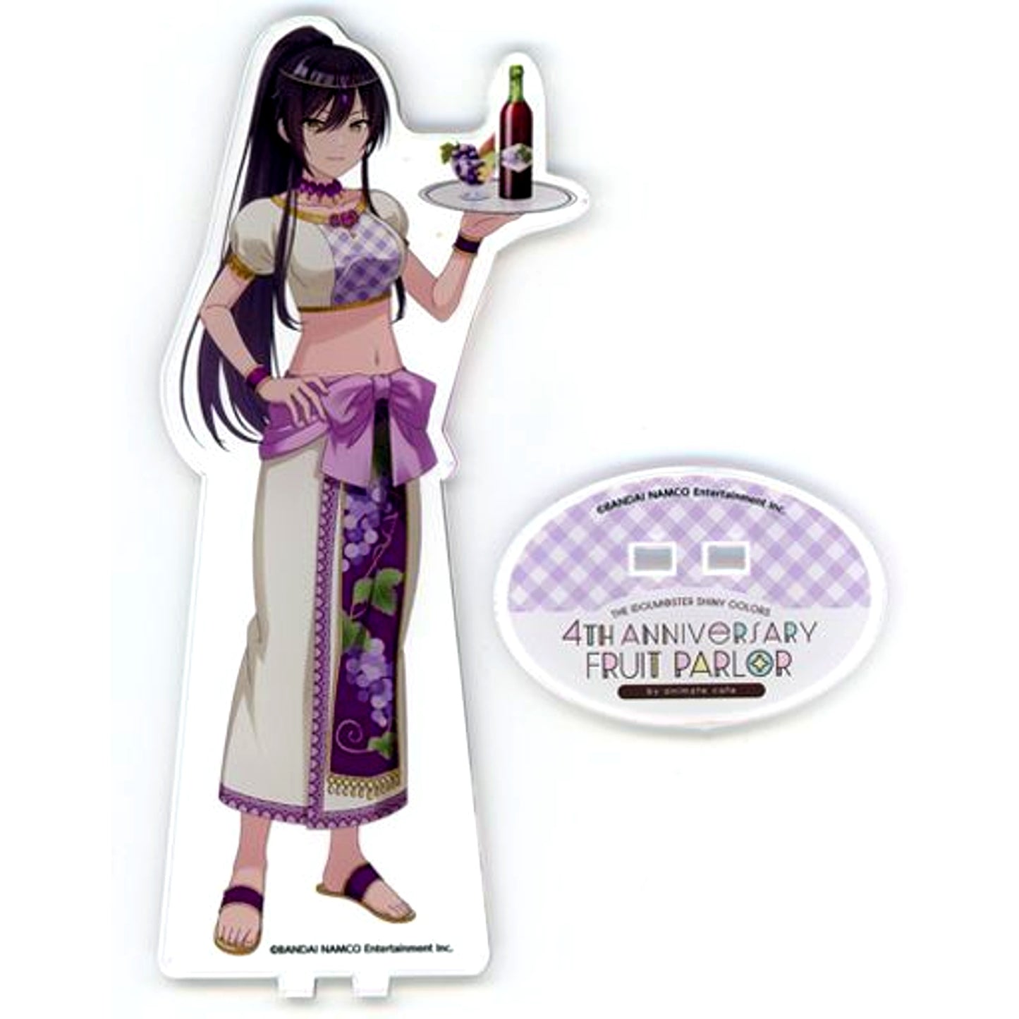 Sakuya Shirase 4TH ANNIVERSARY FRUIT PARLOR Ver. Idolmaster Shiny Colors 4TH ANNIVERSARY FRUIT PARLOR by animatecafe Illustration Acrylic Stand [USED]