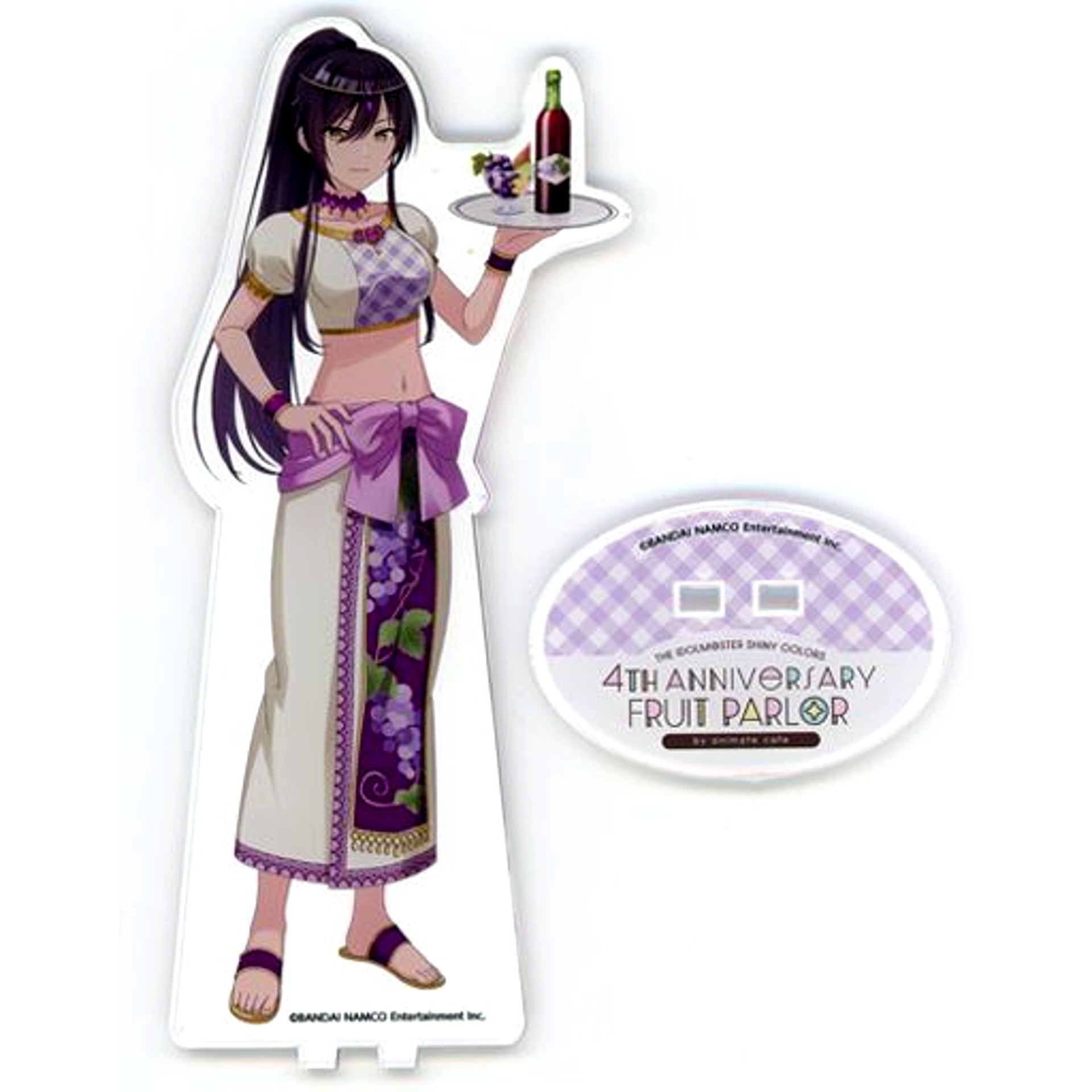 Sakuya Shirase 4TH ANNIVERSARY FRUIT PARLOR Ver. Idolmaster Shiny Colors 4TH ANNIVERSARY FRUIT PARLOR by animatecafe Illustration Acrylic Stand [USED]