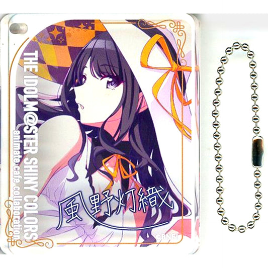 Hiori Kazano The Idolmaster Shiny Colors 4TH ANNIVERSARY FRUIT PARLOR by animatecafe CoLotta Trading Acrylic Plate Keychain Vol.3 Group 1 [USED]