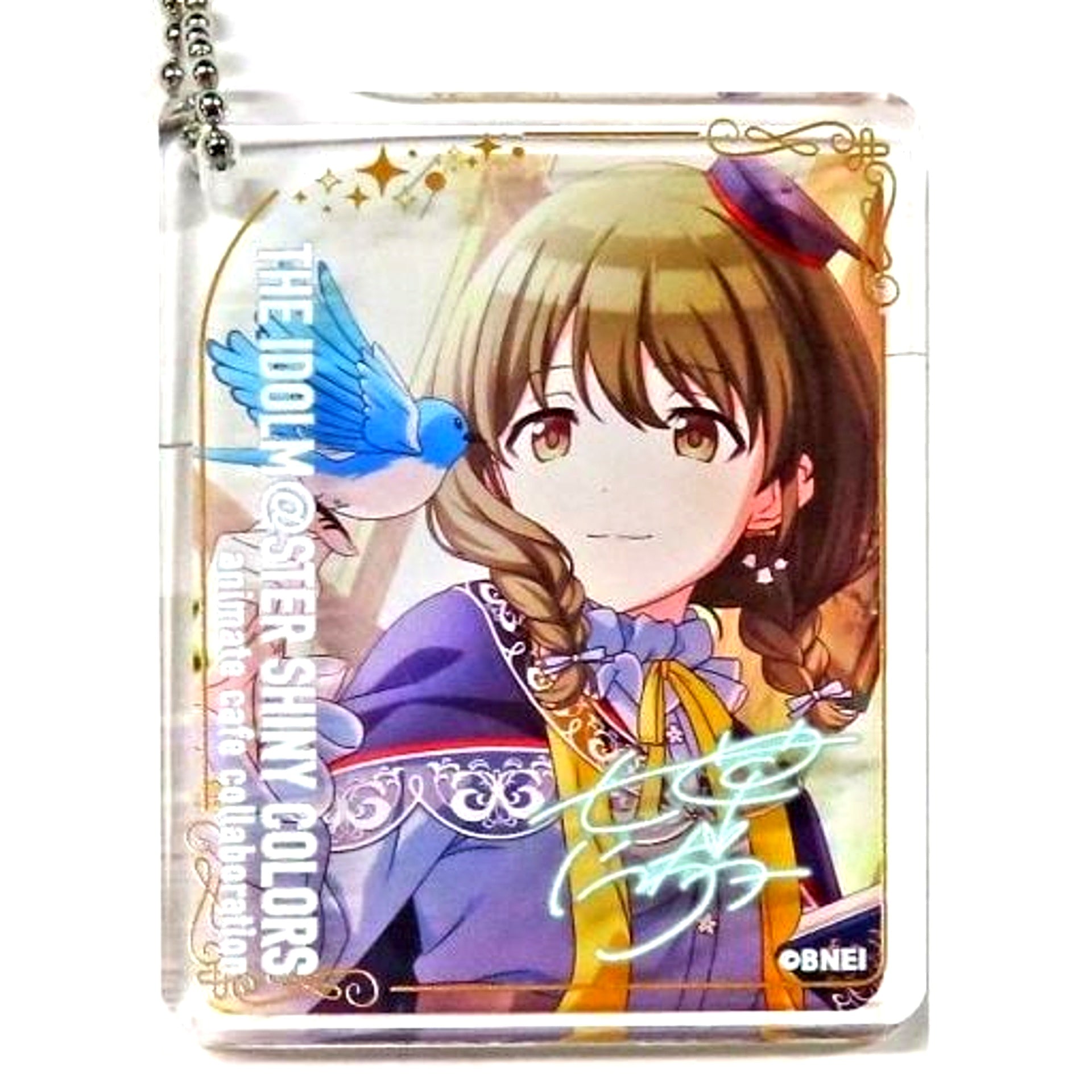 Nichika Nanakusa The Idolmaster Shiny Colors CoLotta Trading Acrylic Plate Keychain Vol.3 Group 2 4th Anniv Fruit Parlor by Animate Cafe [USED]