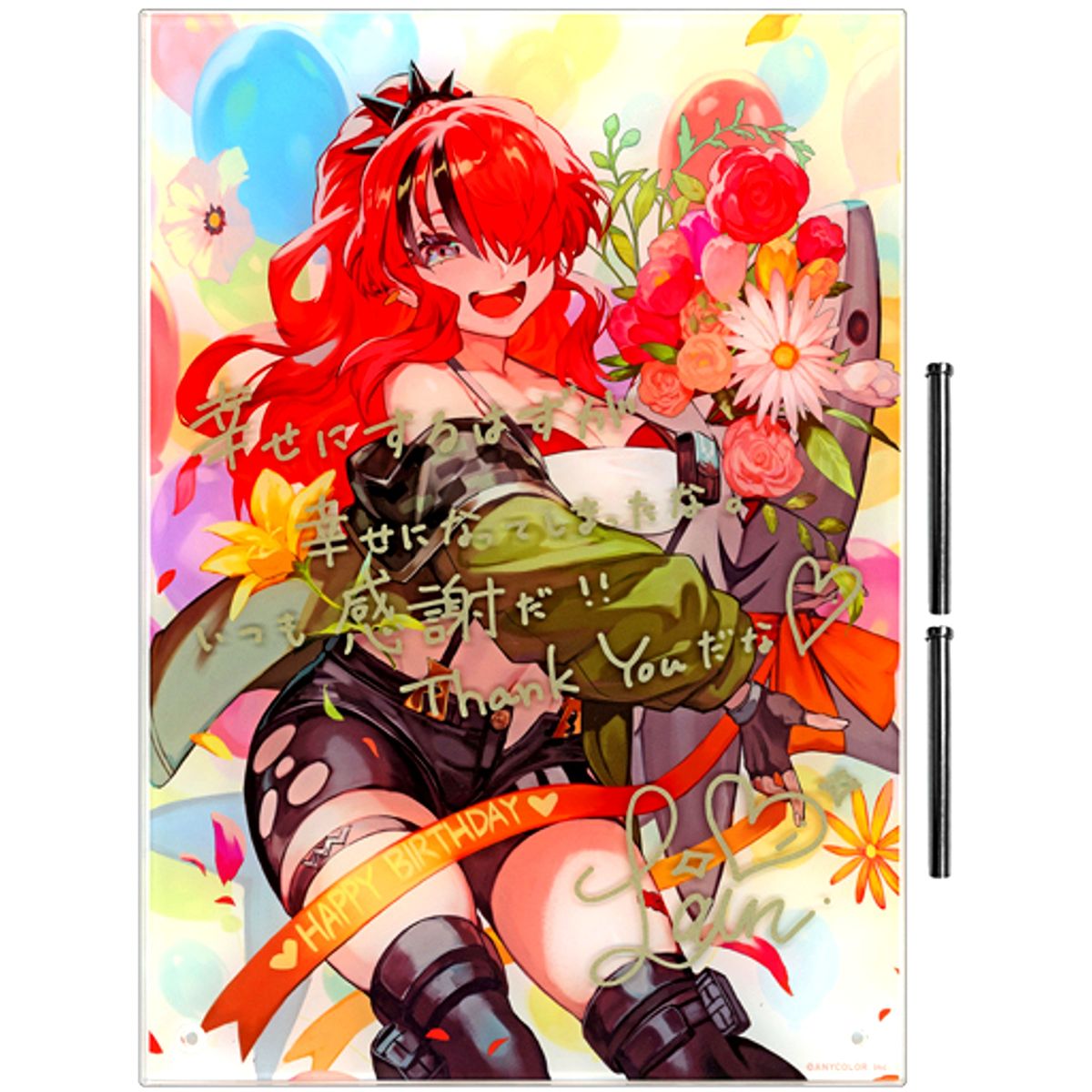 Lain Paterson Virtual YouTuber Nijisanji Acrylic Item [USED]