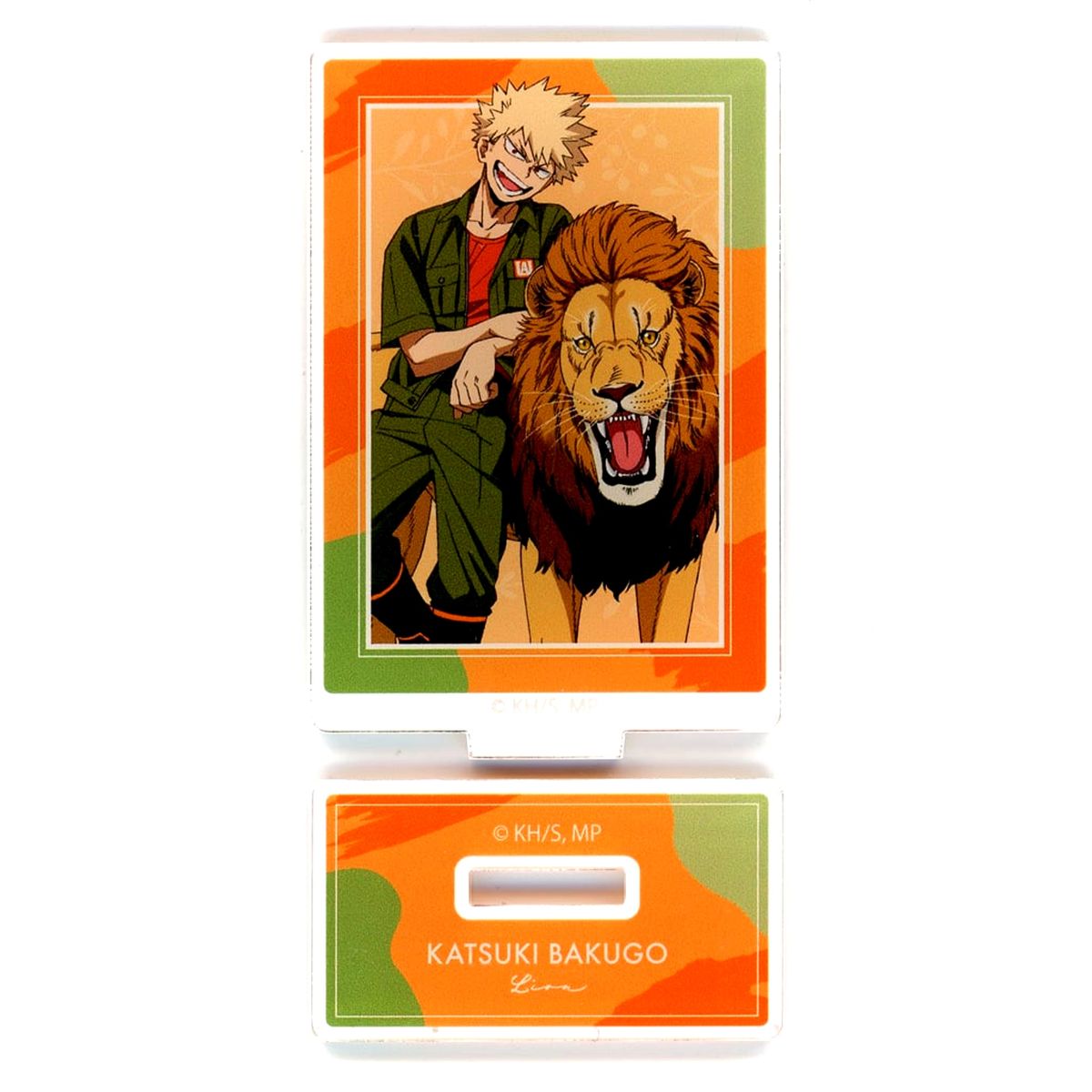 Katsuki Bakugo My Hero Academia Tobu Zoological Park Collaboration Illustration Visual Zookeeper ver. Trading Acrylic Stand [USED]