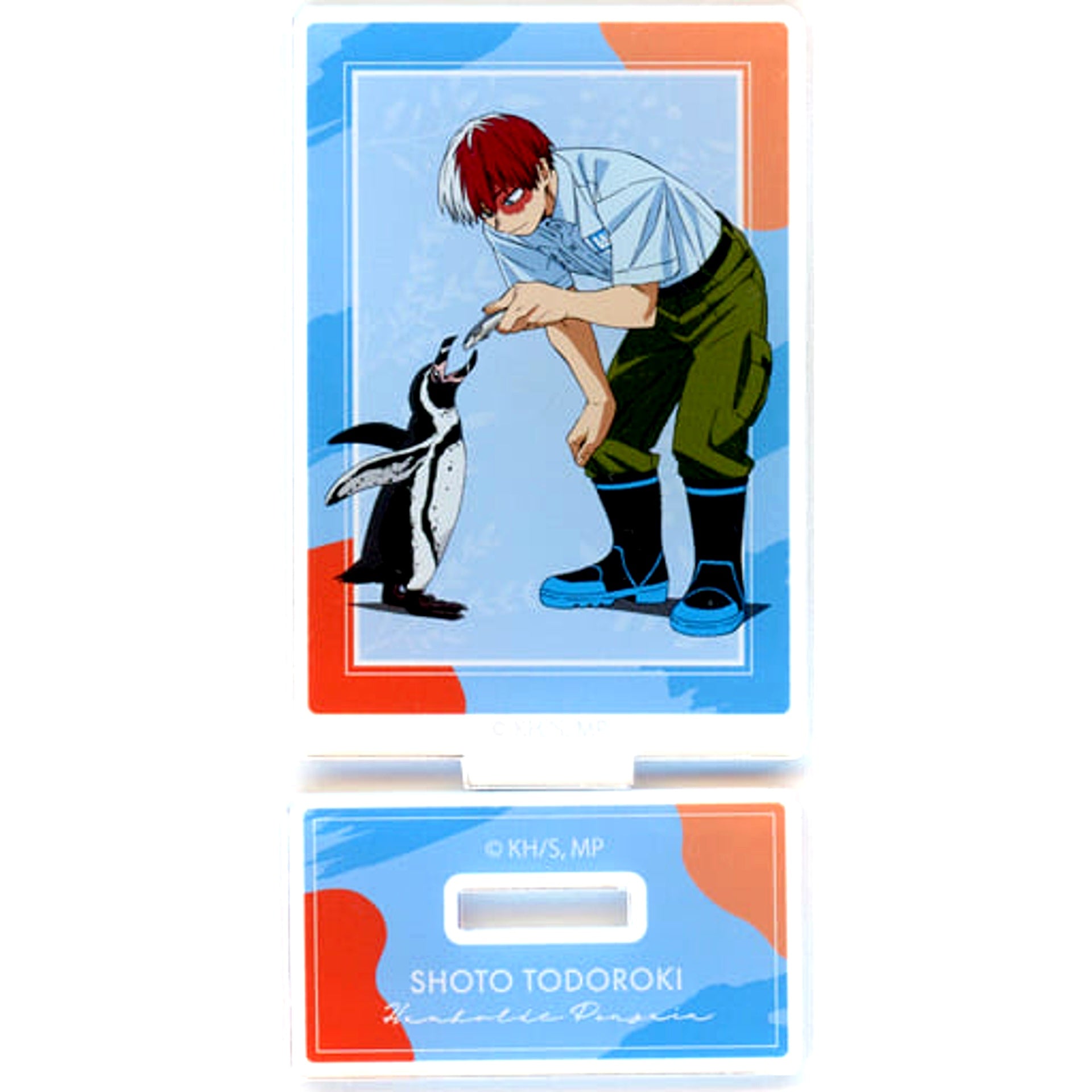 Shoto Todoroki My Hero Academia Tobu Zoo Collaboration Newly Drawn Visual Zookeeper Ver Trading Acrylic Stand [USED]