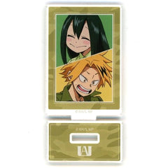 My Hero Academia Tsuyu Asui & Denki Kaminari Trading Acrylic Stand Tobu Zoo Collaboration New Illustration Zookeeper Ver. Acrylic Stands [USED]