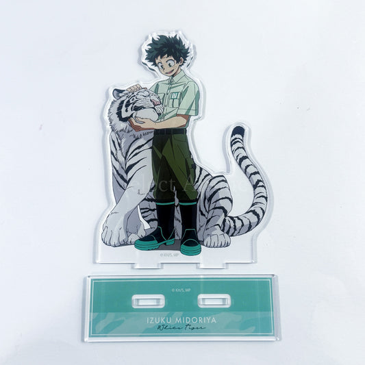 My Hero Academia Izuku Midoriya Collaboration Original Visual Zookeeper Ver. Big Acrylic Stand Tobu Zoological Park Limited Acrylic Stands [USED]