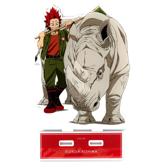Eijiro Kirishima My Hero Academia Illustration Zookeeper Ver. Big Acrylic Stand Tobu Zoological Park Collaboration [USED]