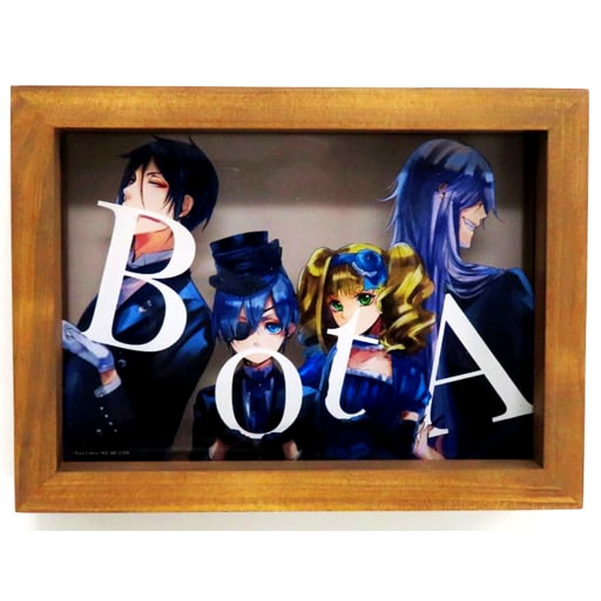 Sebastian Michaelis Ciel Phantomhive Undertaker Acrylic Black Butler Exhibition Rich Black Black Label [USED]