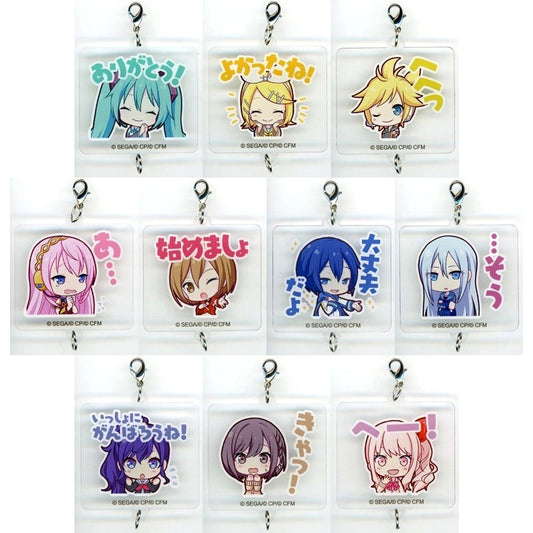 Hatsune Miku: Colorful Stage! Ema Shinonome & Others All 10 Types Set Acrylic Charm Collection Vol. 6A Charm [USED]