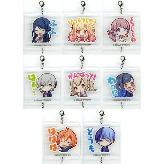 Hatsune Miku: Colorful Stage! Kohane Azusawa & Others All 8 Types Set Vol. 6B Acrylic Charm Collection Vol. 6B Charm [USED]