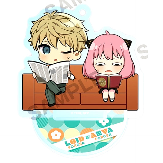 Loid Forger & Anya Forger Spy x Family Acrylic Stand Figure [USED]