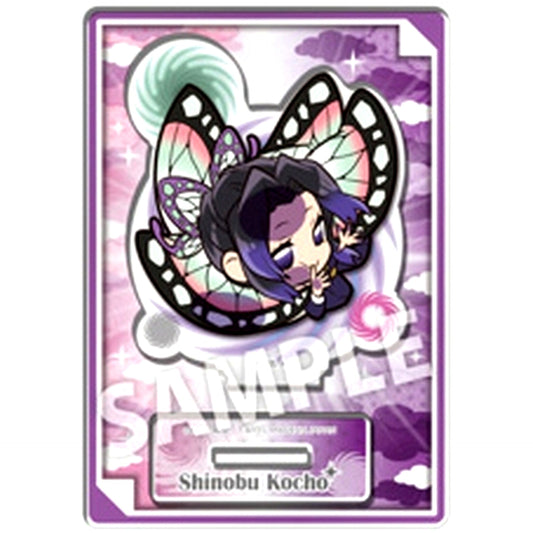 Shinobu Kocho Demon Slayer Pita! Deforme Mission Departure Trading Acrylic Stand [USED]