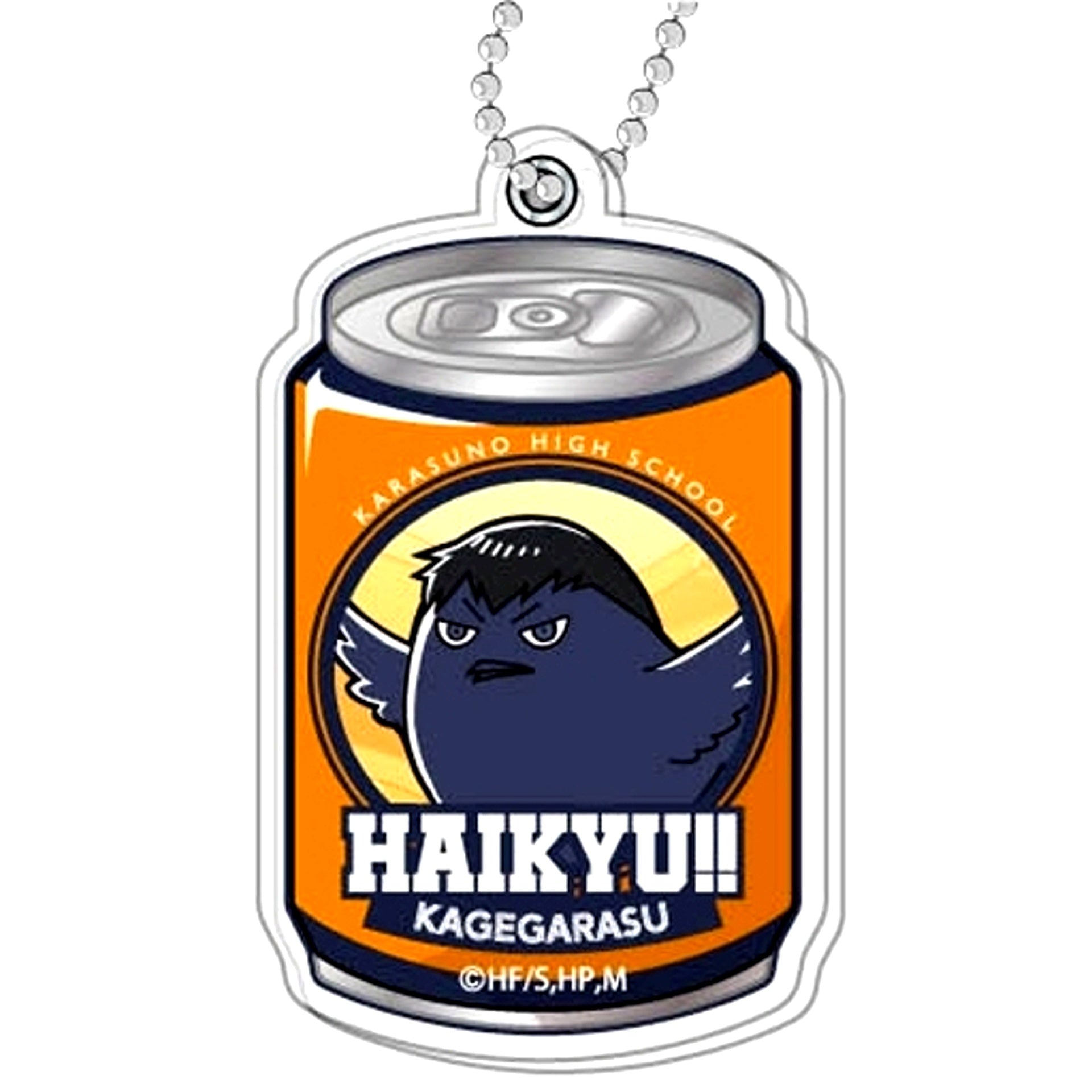 Tobio Kageyama Kagegarasu Haikyu!! Pura Pura Acrylic Keychain Vol.1 [USED]