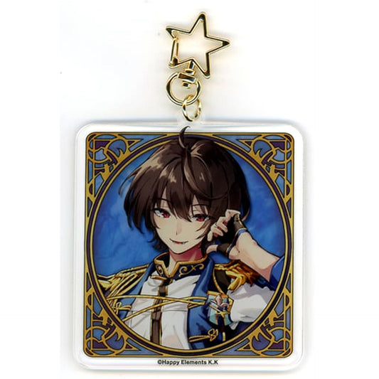 04 Ritsu Sakuma Last Period x Ensemble Stars!! Keychain [USED]