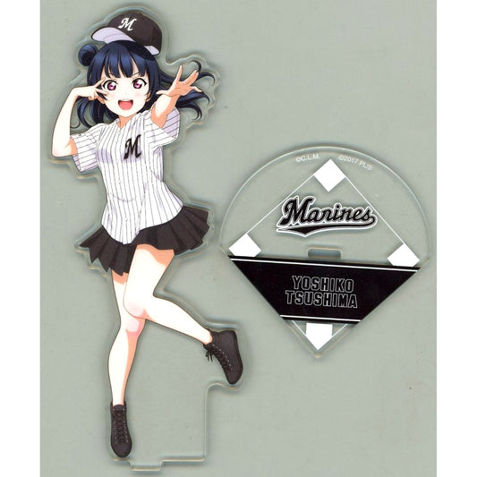 Yoshiko Tsushima Acrylic Stand Love Live! Sunshine!! x Chiba Lotte Marines [USED]