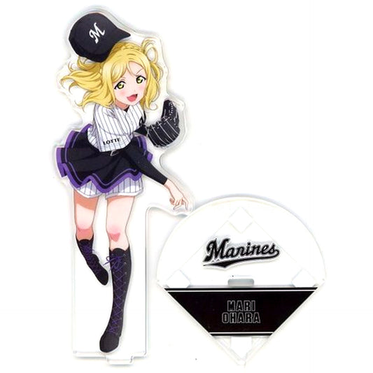 Mari Ohara Acrylic Stand Love Live! Sunshine!! x Chiba Lotte Marines [USED]
