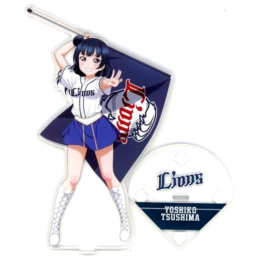 Yoshiko Tsushima Acrylic Stand Love Live! Sunshine!! x Saitama Seibu Lions [USED]