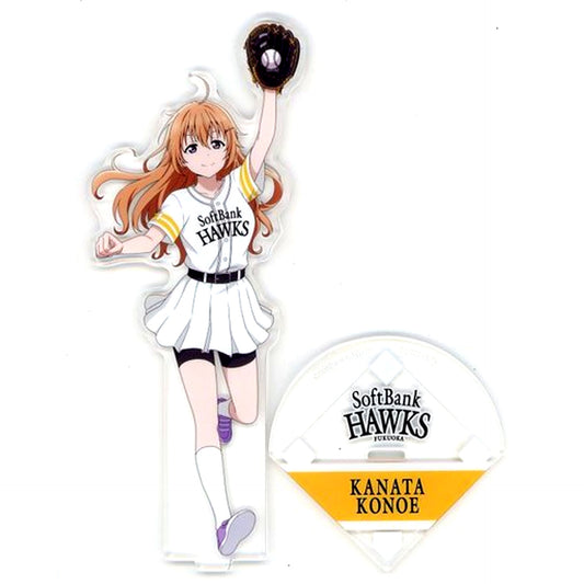 Kanata Konoe Love Live! Nijigasaki High School Idol Club Acrylic Stand Fukuoka SoftBank Hawks [USED]