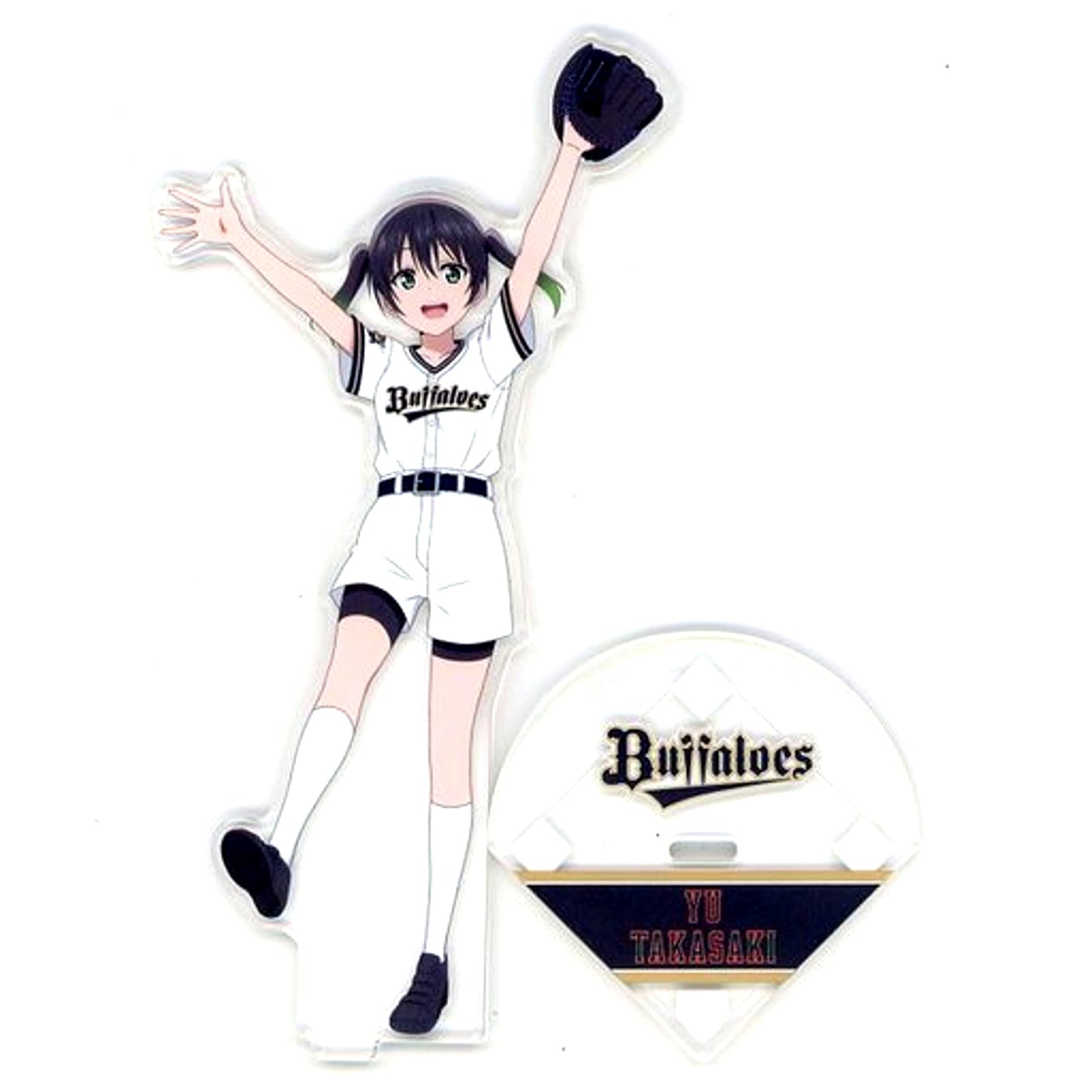 Yu Takasaki Acrylic Stand Love Live! Nijigasaki High School Idol Club x Orix Buffaloes [USED]