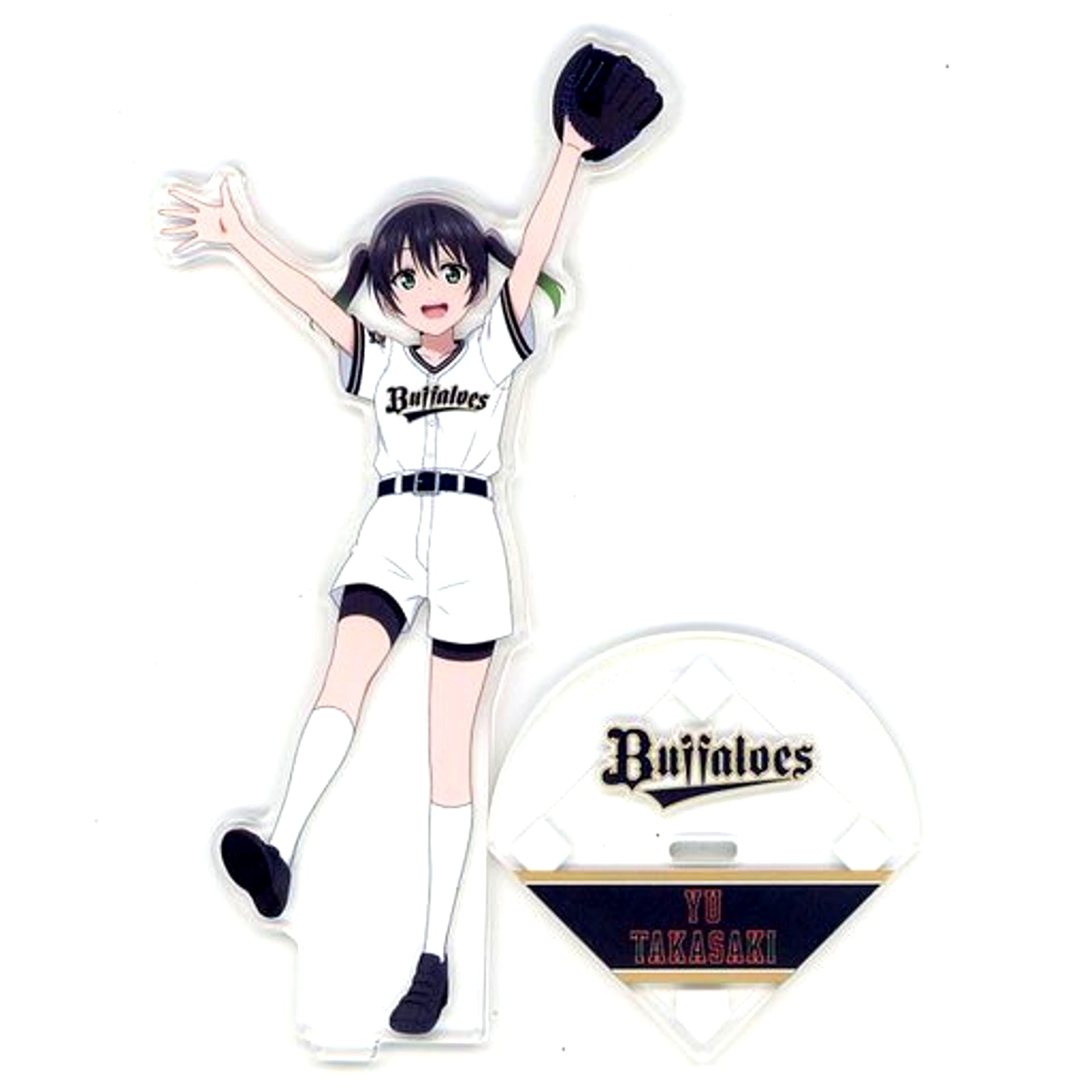 Yu Takasaki Acrylic Stand Love Live! Nijigasaki High School Idol Club x Orix Buffaloes [USED]