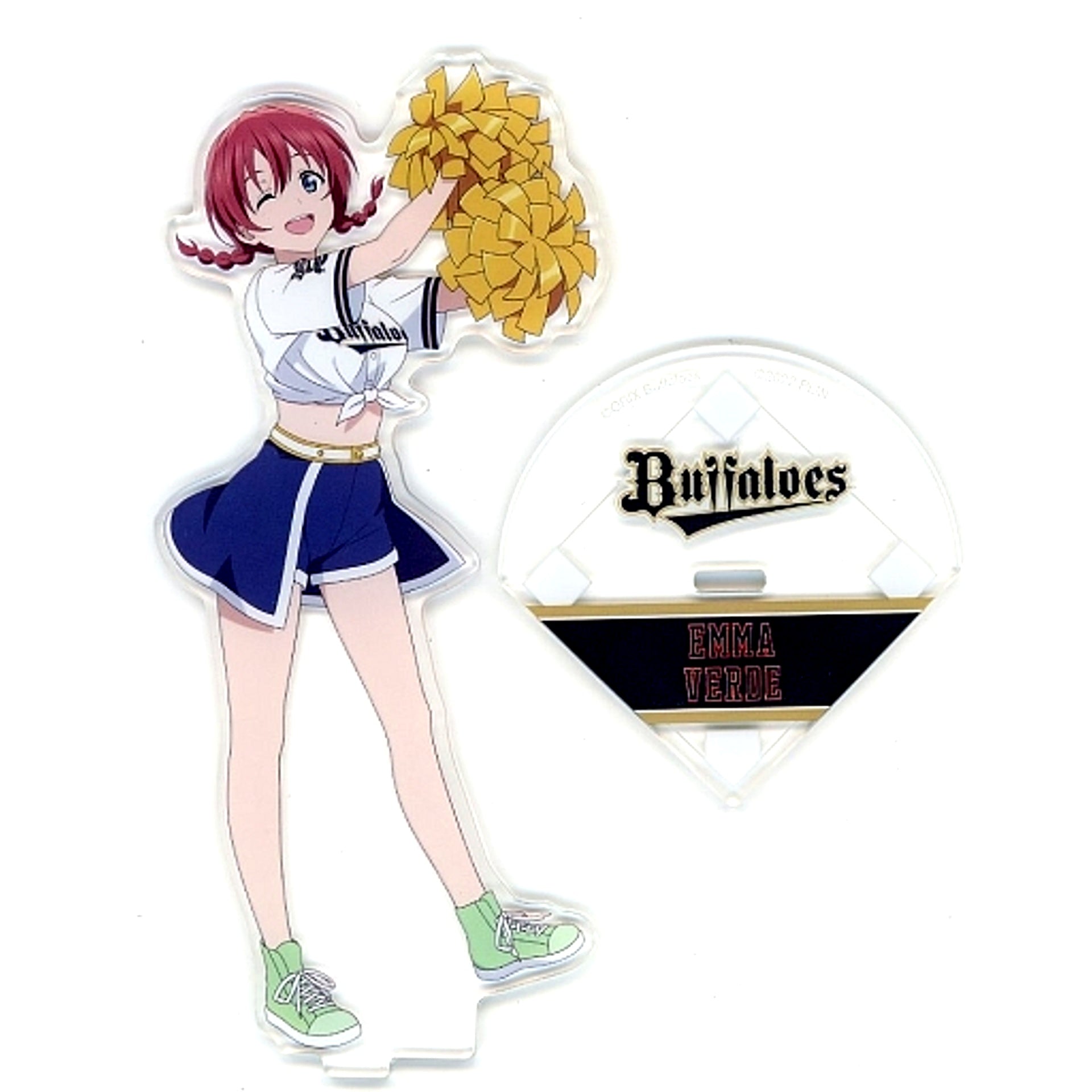 Emma Verde Acrylic Stand Love Live! Nijigasaki High School Idol Club x ORIX Buffaloes [USED]