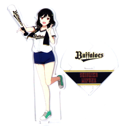 Shioriko Mifune Love Live! Nijigasaki High School Idol Club x Orix Buffaloes Acrylic Stand [USED]