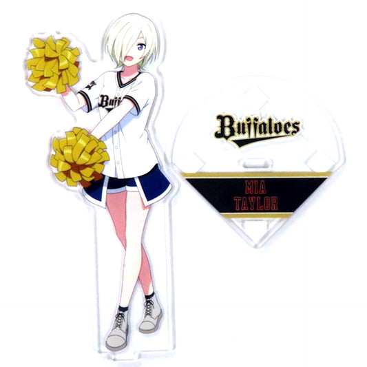 Mia Taylor Love Live! Nijigasaki High School Idol Club x Orix Buffaloes Acrylic Stand [USED]