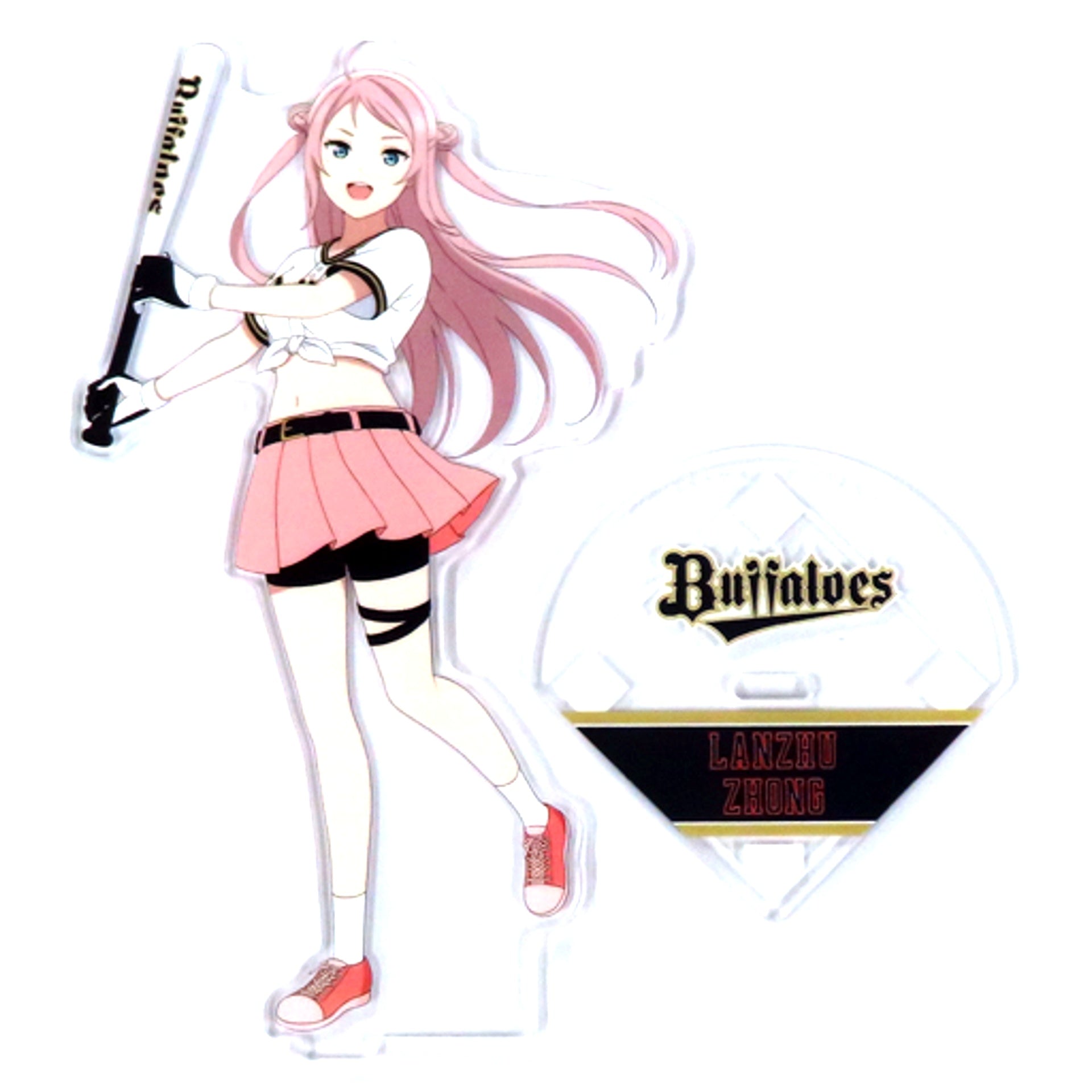 Lanzhu Zhong Love Live! Nijigasaki High School Idol Club x Orix Buffaloes Acrylic Stand [USED]