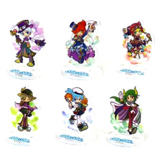 Set of 6 Puyo Puyo Steam City Series Acrylic Stand [USED]