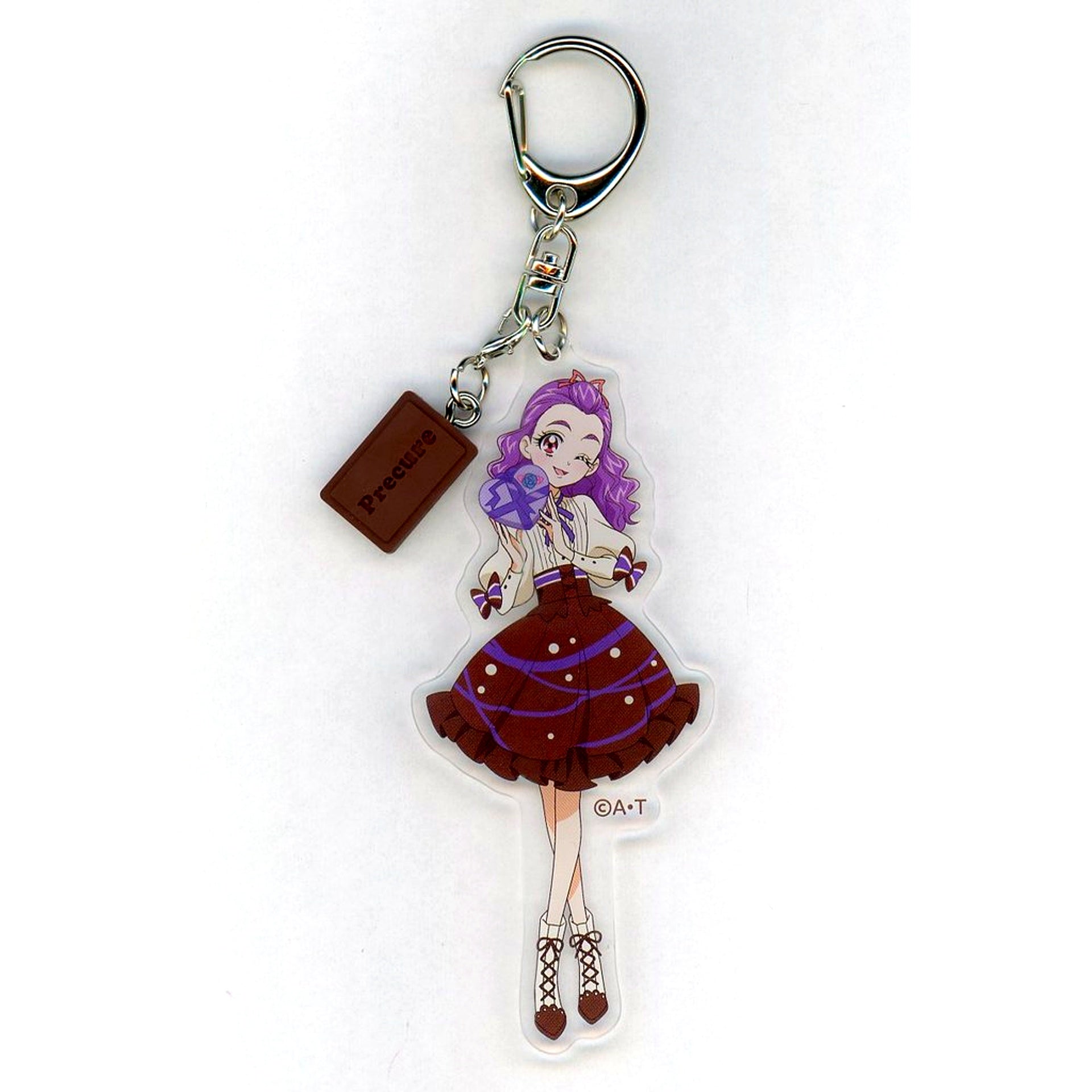 Kurumi Mimino Yes! PreCure 5 GoGo! Chocotto Acrylic Keychain PRECURE Sweets Fair Valentine [USED]
