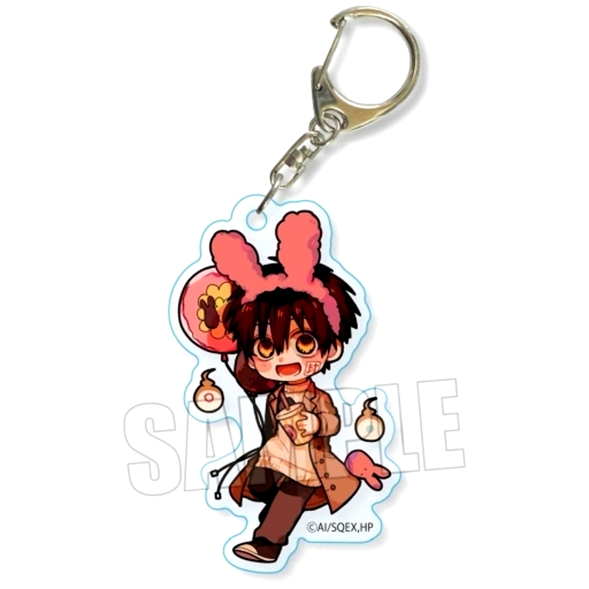 Hanako-kun Deformed Toilet-bound Hanako-kun Trading Acrylic Keychain Mokke Park [USED]