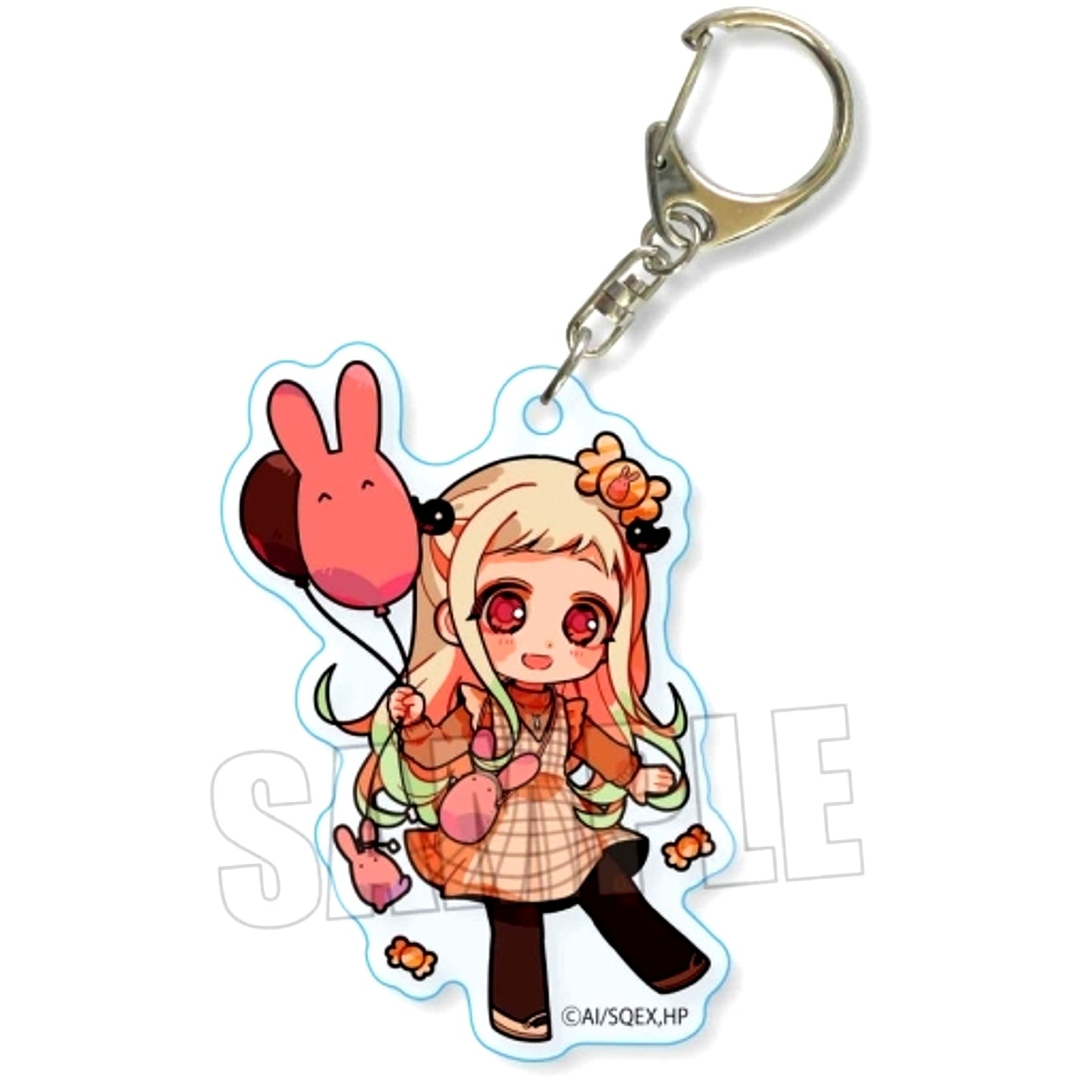 Nene Yashiro Deformed Toilet-Bound Hanako-kun Trading Acrylic Keychain Mokke Park [USED]