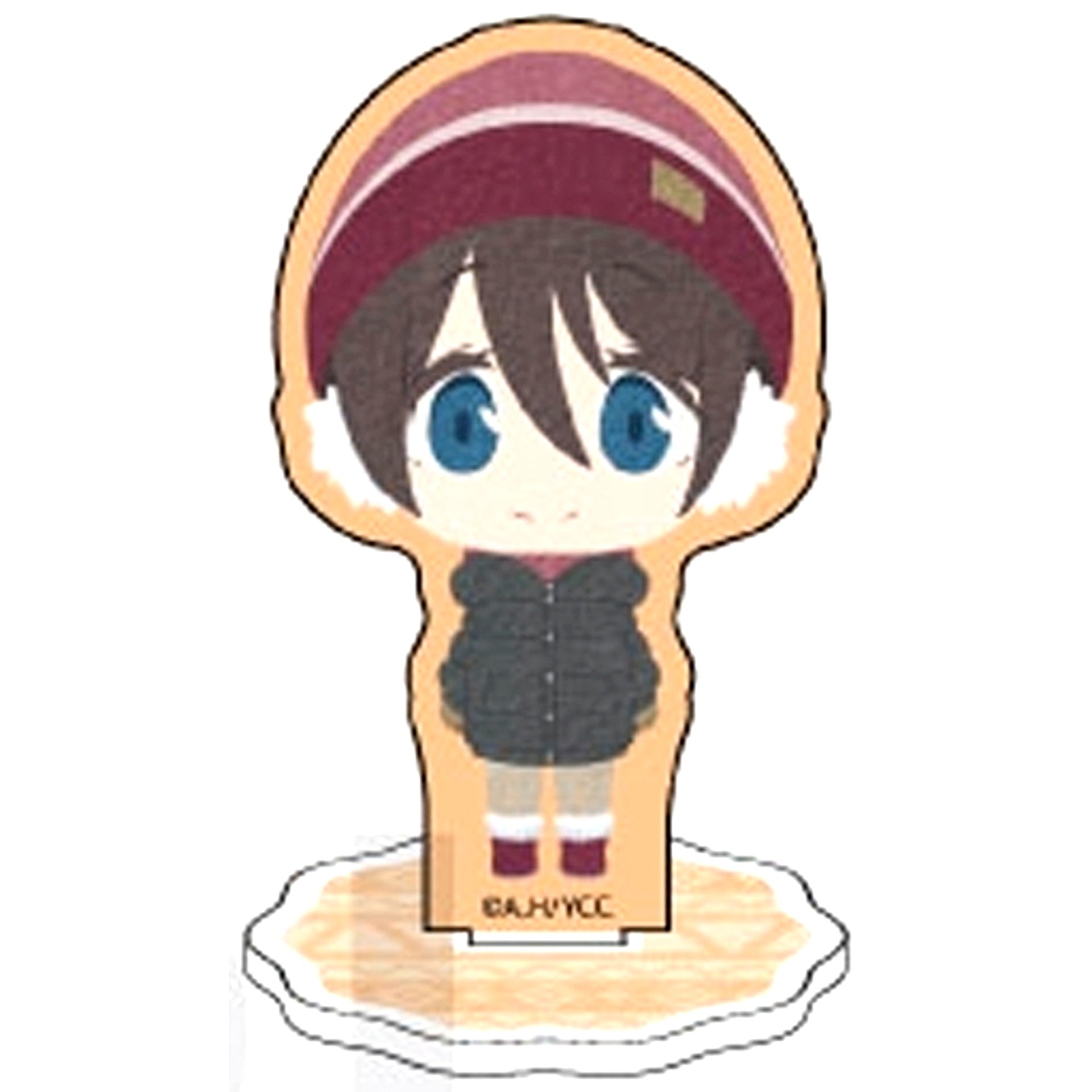 Ena Saito Casual Clothes Ver. Yuru Camp Fowaponi Series Trading Acrylic Stand [USED]