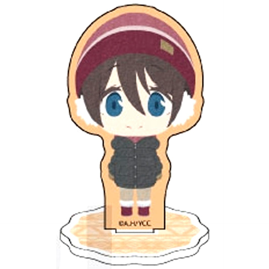Ena Saito Casual Clothes Ver. Yuru Camp Fowaponi Series Trading Acrylic Stand [USED]