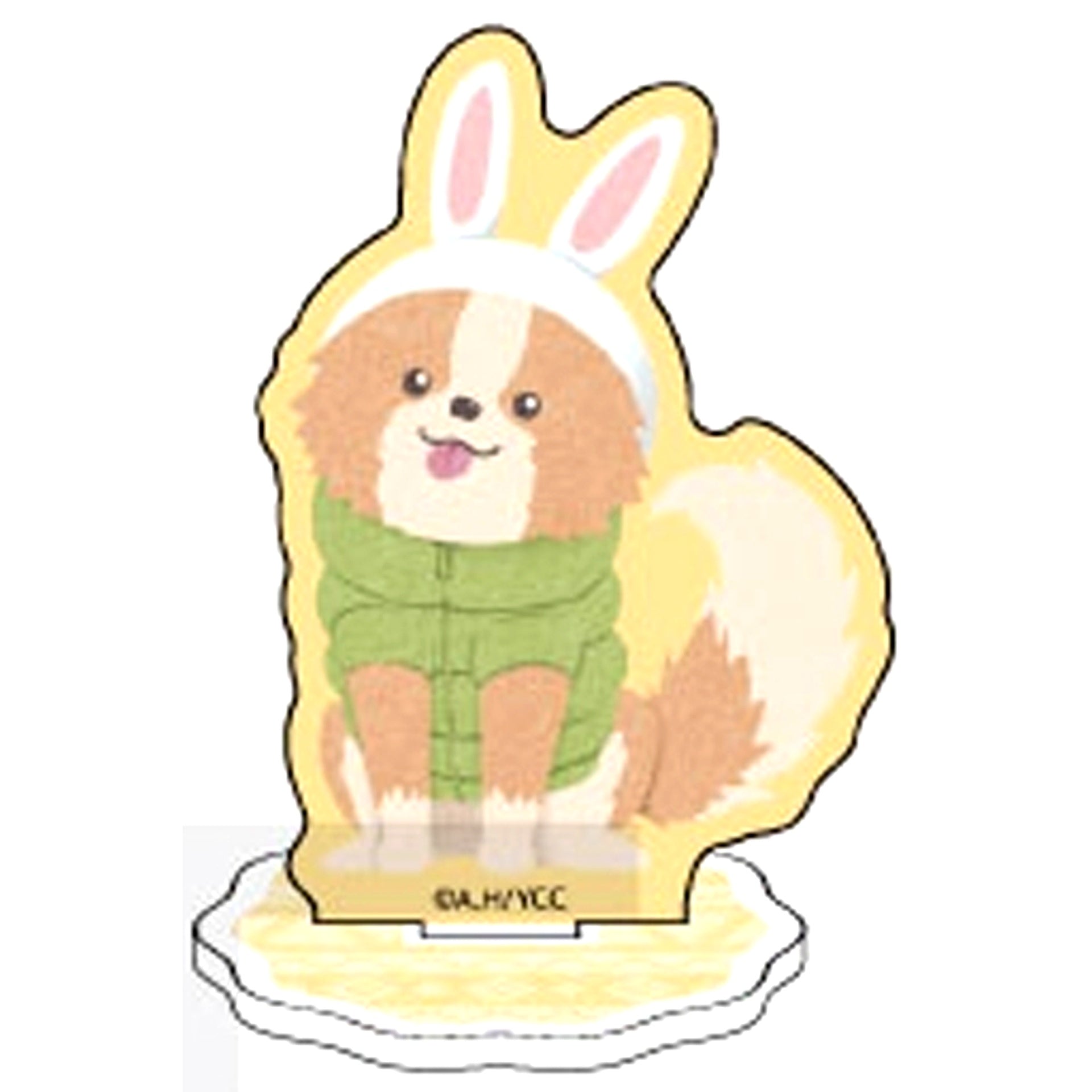 Chikuwa Casual Clothes Ver. Yuru Camp Fowaponi Series Trading Acrylic Stand [USED]